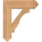 Ekena Millwork Balboa Arts & Crafts Smooth Bracket, Western Red Cedar, 5 1/2"W x 24"D x 28"H BKT06X24X28BOA03SWR - alternate 2